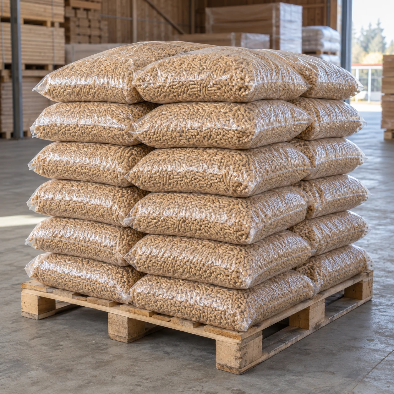 Holzpellets 6 mm · 525 kg